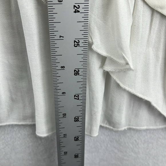 Torrid Ivory Cotton Jacket Sz 2X (18-20) Soft Boho Peplum /Gathered Bottom NWT - Picture 11 of 11